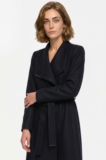 TED BAKER Wollmix-Mantel 'Rose' nachtblau