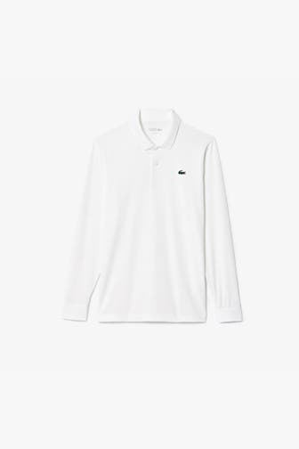 LACOSTE Funktions-Polo weiß