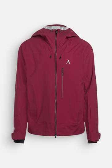 SCHÖFFEL Outdoorjacke 'Pizac' weinrot