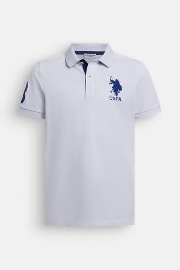 U.S. POLO ASSN. Polo-Shirt weiß