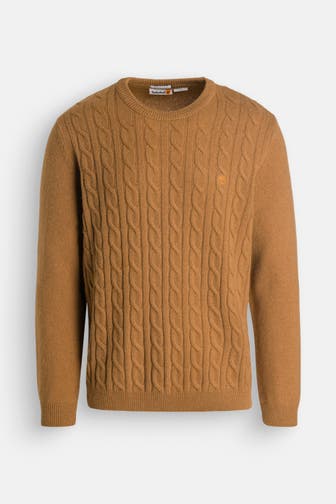 TIMBERLAND Strickpullover hellbraun