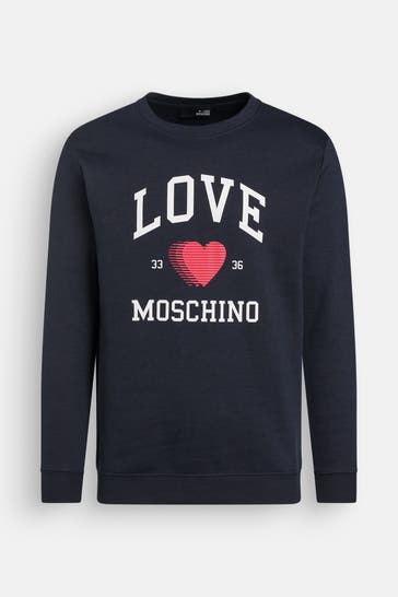 LOVE MOSCHINO Sweatshirt navy