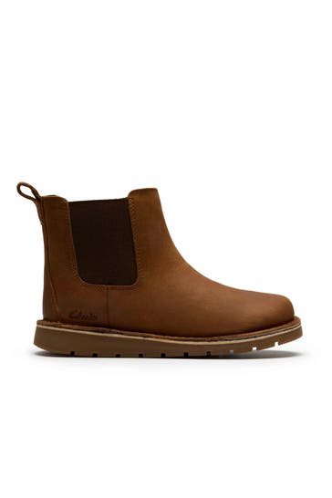 CLARKS Chelsea-Boots braun