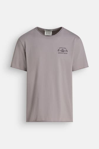 SCOTCH & SODA T-Shirt hellgrau