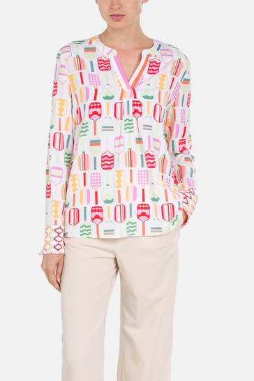 HERZENSANGELEGENHEIT Blusenshirt gemustert