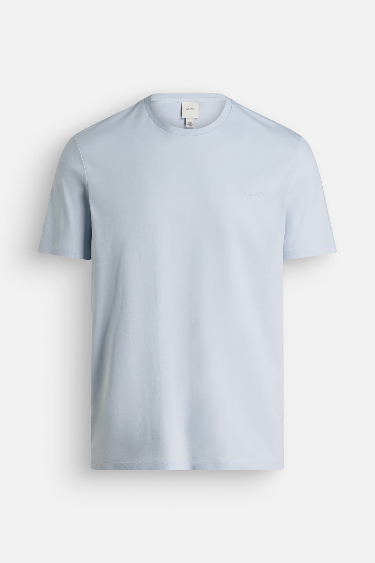 CK JEANS T-Shirt 'Refined Solid' taubenblau, Bild 1