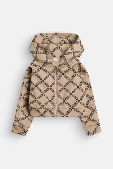 MICHAEL KORS Sweatjacke gemustert