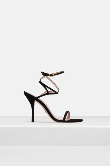 STUART WEITZMAN Sandaletten 'Merinda' schwarz 