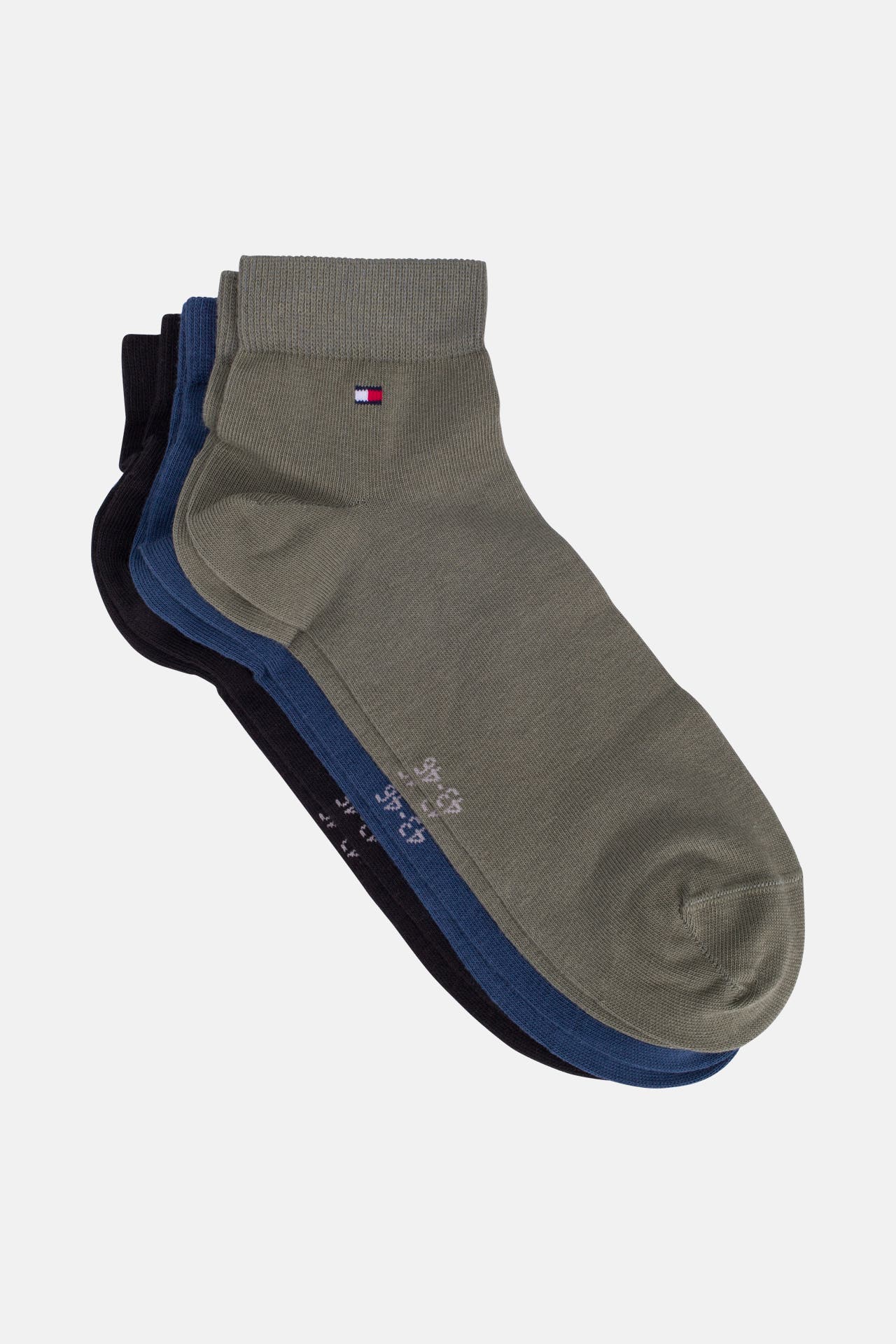 TOMMY HILFIGER 3er-Pack Sneaker-Socken mehrfarbig, Bild 1