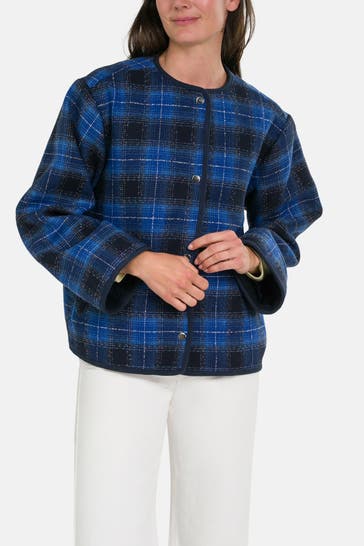 LOLLYS LAUNDRY Blouson 'Yarra' gemustert