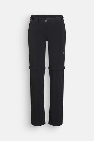 MAMMUT - Zip Off Outdoorhose 'Runbold' schwarz