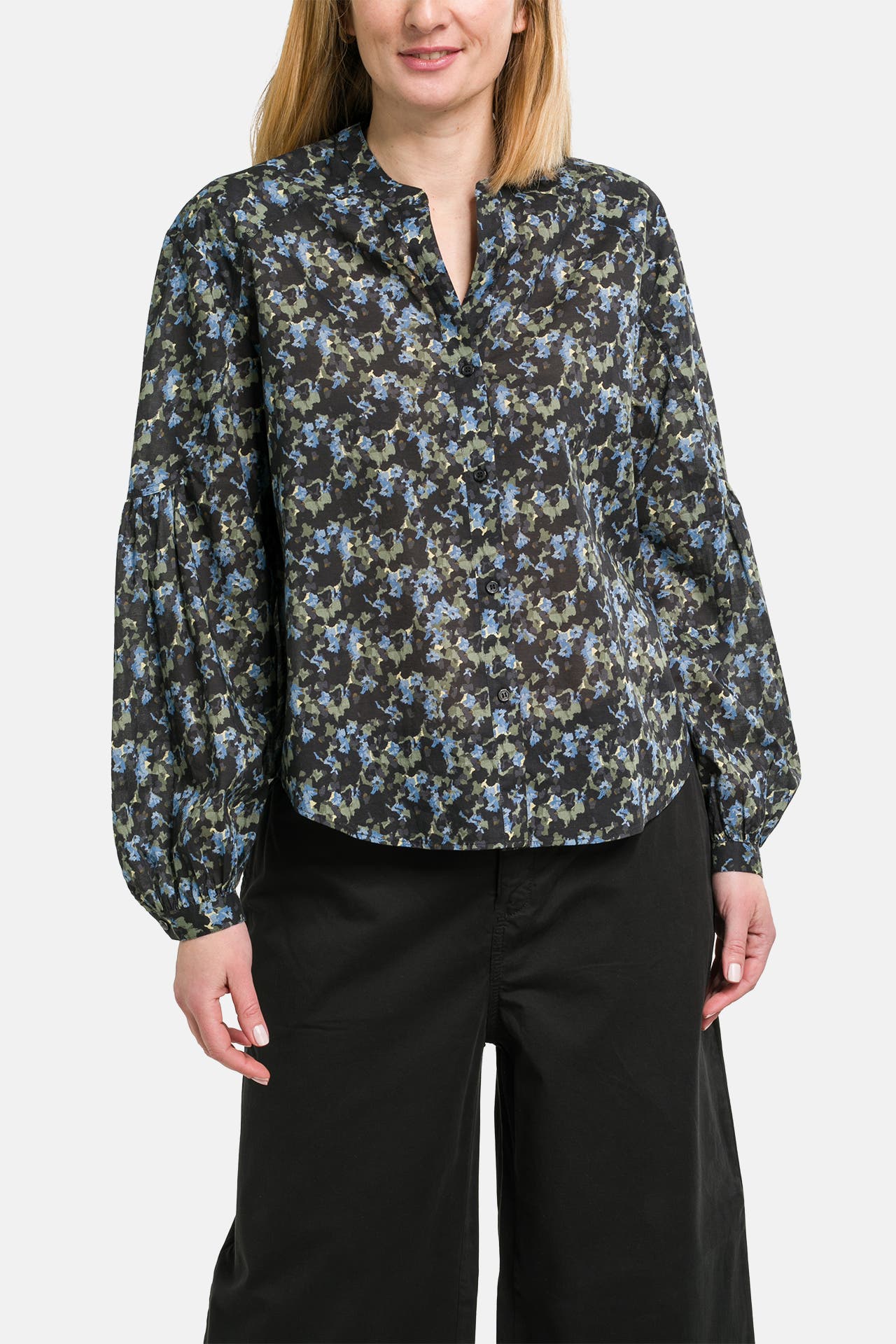 BOSS ORANGE Casual-Bluse 'Berday' gemustert, Bild 1