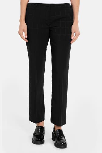 COMMA, Stoffhose schwarz