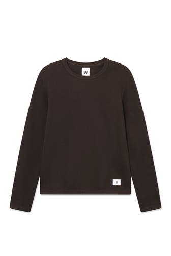 WOOD WOOD Sweatshirt 'Hendrix' dunkelbraun