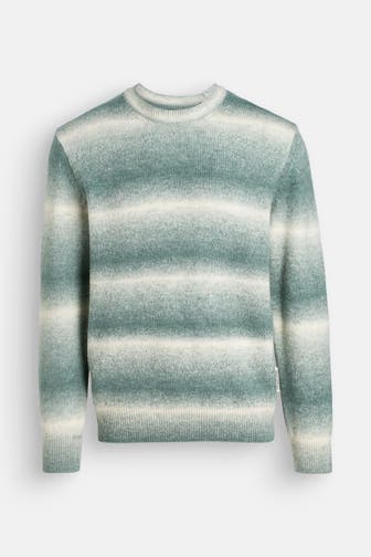 MARC O'POLO Strickpullover grün meliert