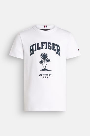 TOMMY HILFIGER T-Shirt weiß