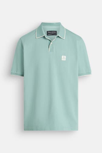 MARC O'POLO Polo-Shirt hellblau