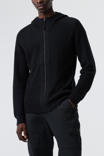 ALPHATAURI Strickjacke schwarz