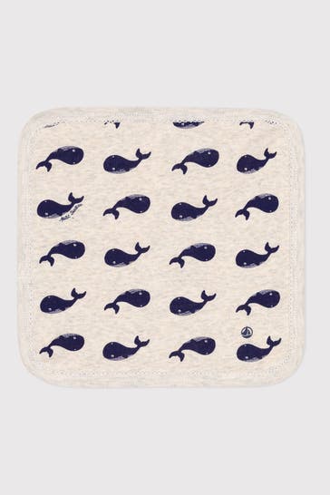 PETIT BATEAU Babytuch gemustert