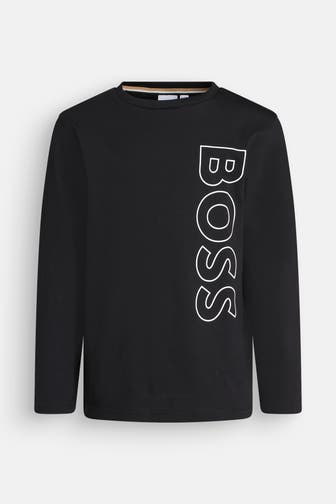 BOSS Longsleeve schwarz