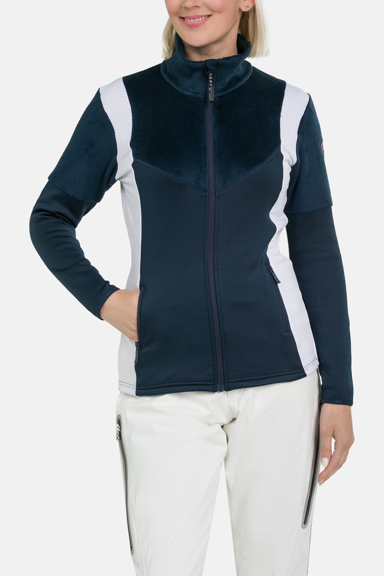 ROSSIGNOL Fleecejacke blau, Bild 1