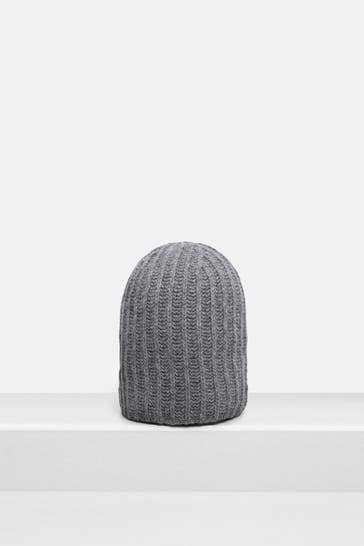 WINDSOR. Wollmix-Mütze grau