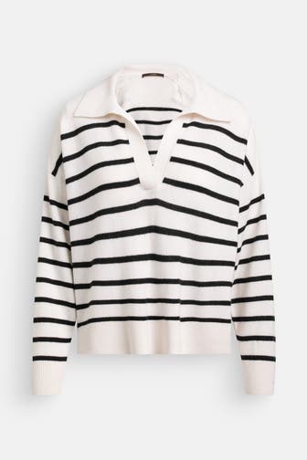 WINDSOR. Strickpullover zweifarbig gemustert