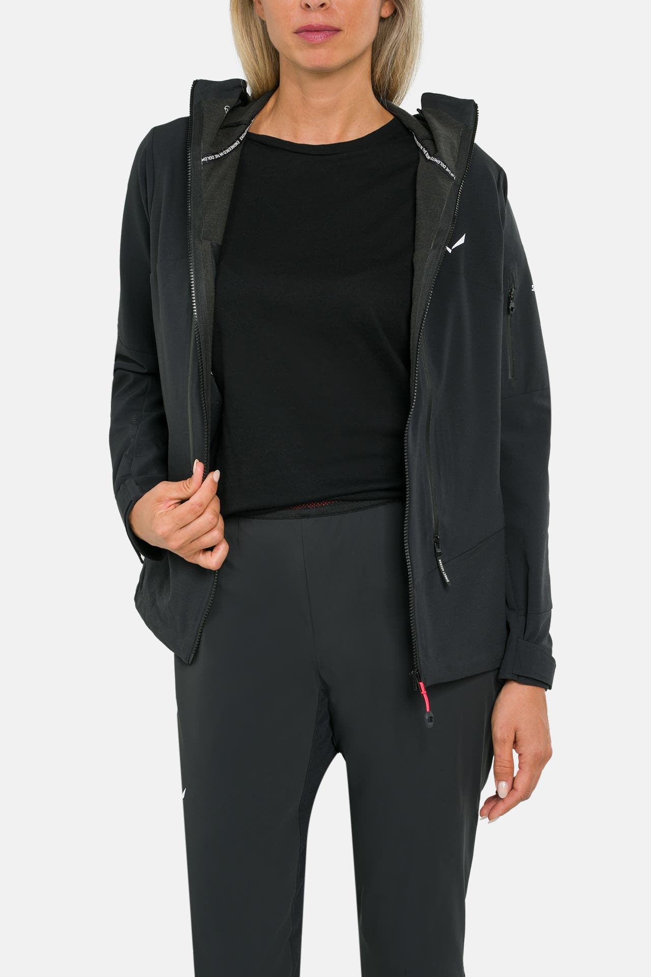 SALEWA Funktionsjacke schwarz, Bild 1