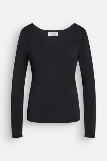 ROSEMUNDE Longsleeve schwarz