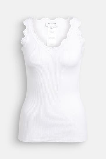 ROSEMUNDE Seidenmix-Top 'Beatha' weiß