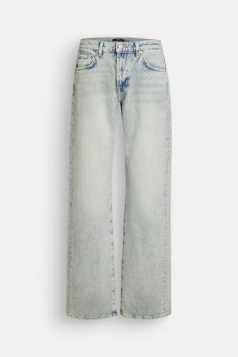 7 FOR ALL MANKIND Jeans hellblau straight