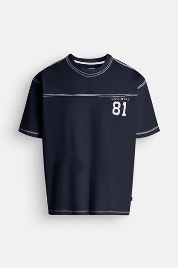 GUESS T-Shirt dunkelblau