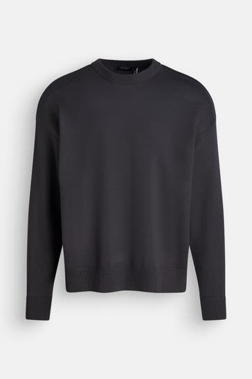 ELIAS RUMELIS Strickpullover 'Laurentio' dunkelgrau