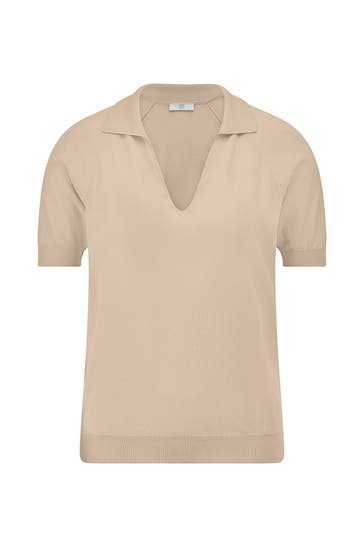 RIANI Beige Knit Shirt