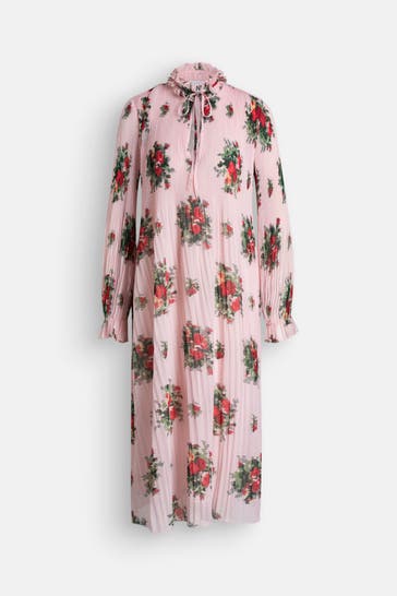 GANNI Midikleid floral