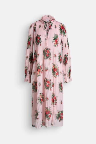 GANNI Midikleid floral