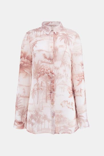 GUESS Casual-Bluse 'Clouis' mehrfarbig