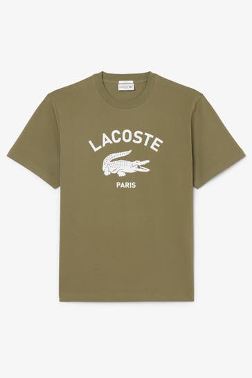 LACOSTE T-Shirt grün