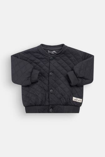 SANETTA Sweatjacke schwarz