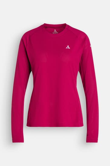SCHÖFFEL Longsleeve dunkelrot