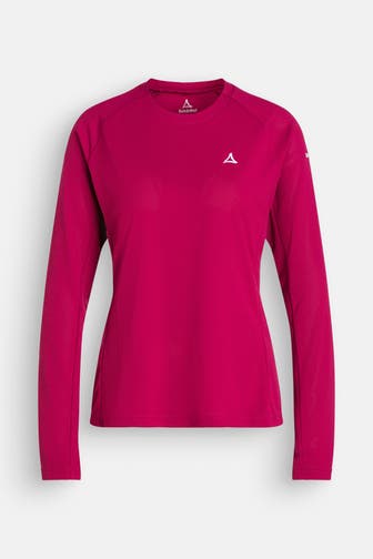 SCHÖFFEL Longsleeve dunkelrot