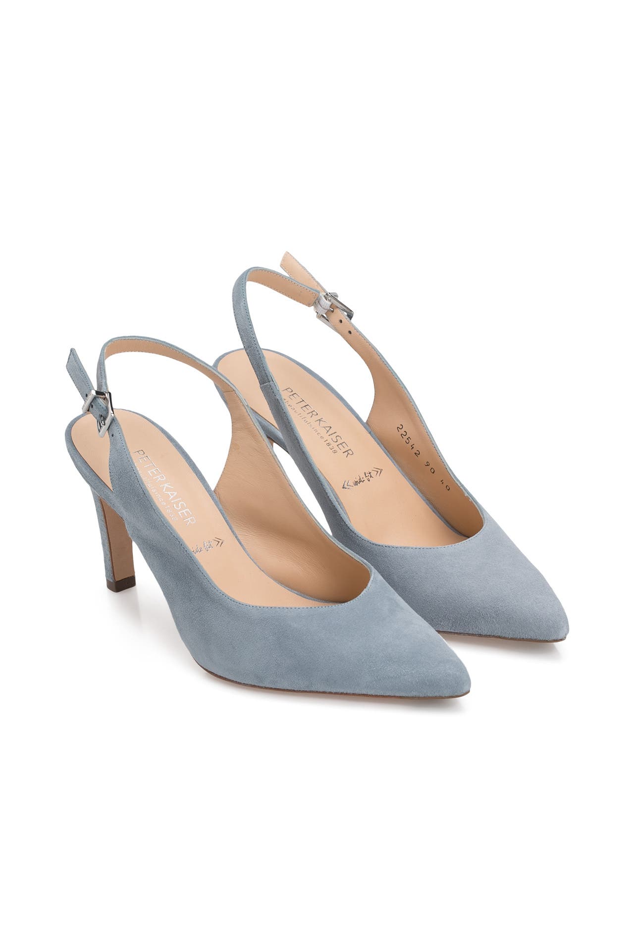 PETER KAISER Sling Pumps Thyra taubenblau gunstig online kaufen Outletcity