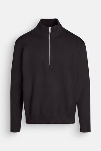 CALVIN KLEIN Strick-Troyer schwarz