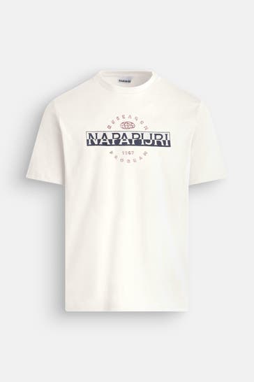 NAPAPIJRI T-Shirt weiß