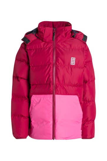 LEGO WEAR Steppjacke dunkelrot