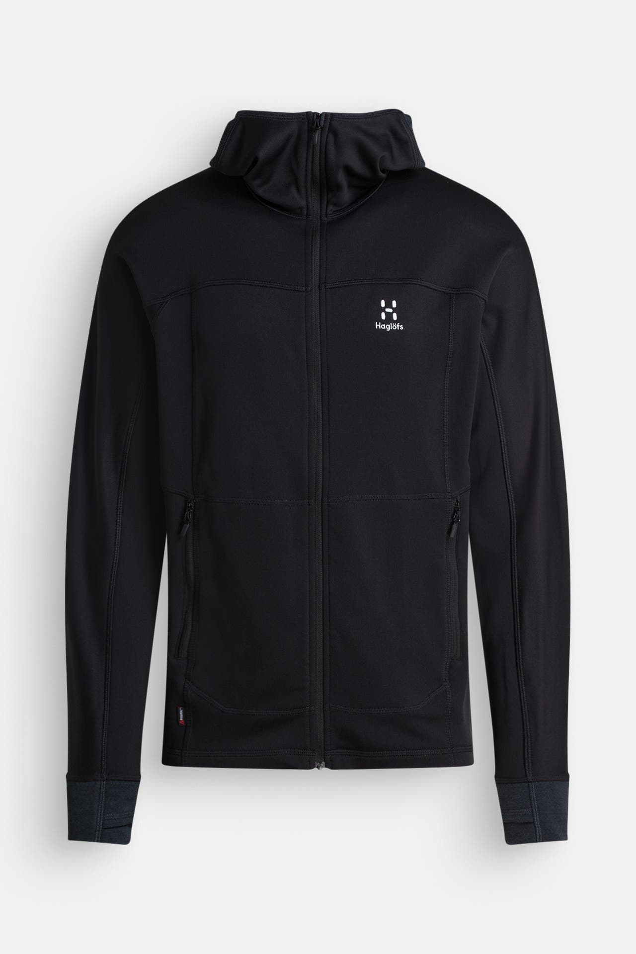 HAGLÖFS Fleecejacke 'Betula Hood' schwarz, Bild 1