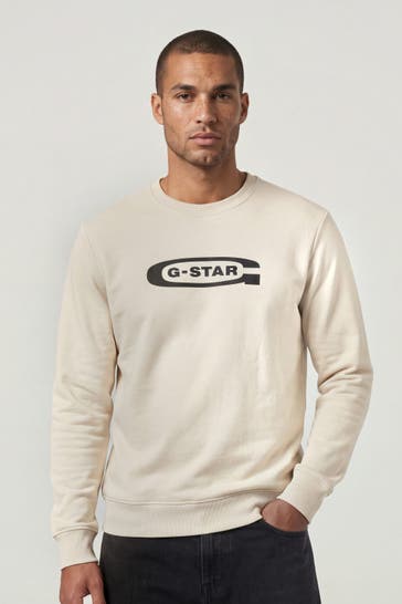G-STAR Beige Sweat Shirt