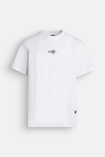G-STAR T-Shirt weiß