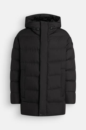 PEUTEREY Daunen-Steppmantel schwarz