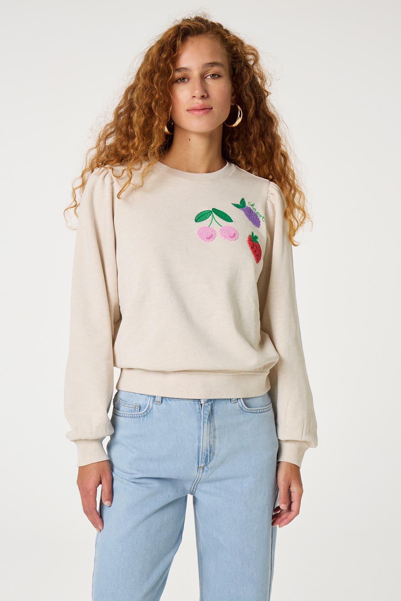 FABIENNE CHAPOT Sweatshirt beige, Bild 1